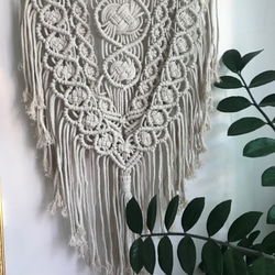 Macrame Wall Hanger 波希米亞手工編織掛毯 (圓融) 第2張的照片