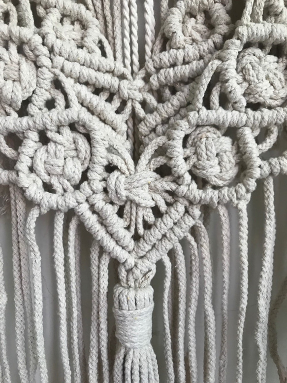 Macrame Wall Hanger 波希米亞手工編織掛毯 (圓融) 第4張的照片