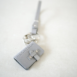 noto key ring 「ミニ手帖のキーリング」gray 1枚目の画像