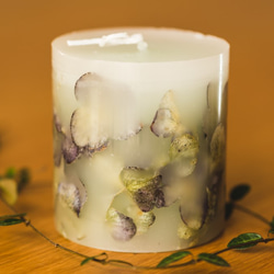 Botanical candle green【紫陽花】 1枚目の画像