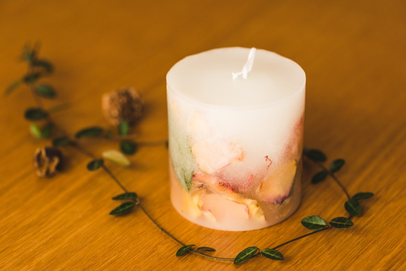 Botanical candle【Rose】 2枚目の画像