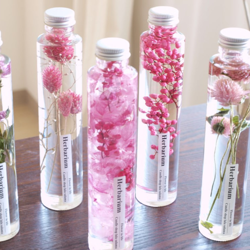 ハーバリウム*ミニ4本セット* ハーバリウム・植物標本 lala salama  