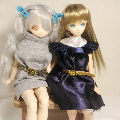 1/6ドール用5㎜幅革ベルト(長方形バックル) その他人形 木天蓼 通販