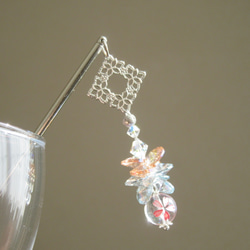 桜水晶の簪 3枚目の画像