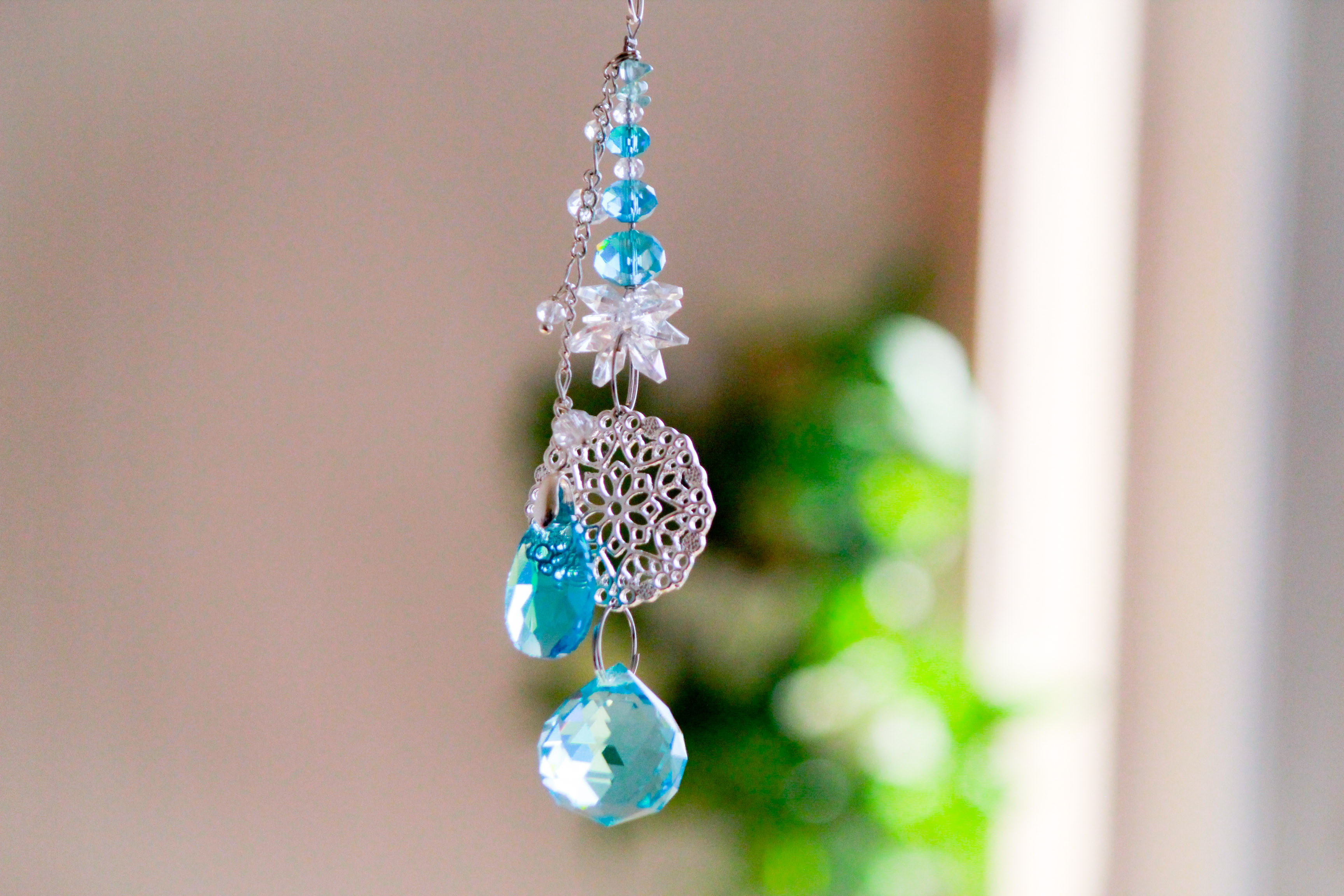 さーちんページ*✩‧₊˚サンキャッチャー サンキャッチャー☆オーシャンブルー