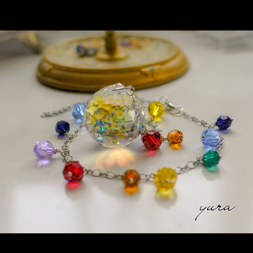 スワロサンキャッチャー ━Rainbow Dance━ サンキャッチャー ゆら