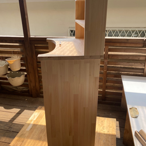 彫金机 パイン材 製 机・デスク yasai 通販 10211651｜Creema(クリーマ)