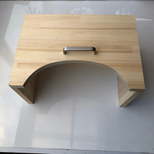 彫金机N（天板黒/本体茶/片袖） 送料（別途お見積り）【お