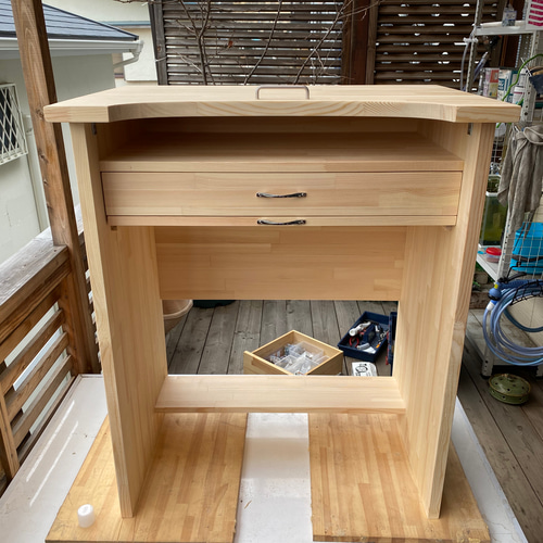 彫金机 引き出し+スライド板 机・デスク yasai 通販 8470469｜Creema