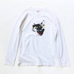 ノラ猫（長袖Tシャツ） 1枚目の画像