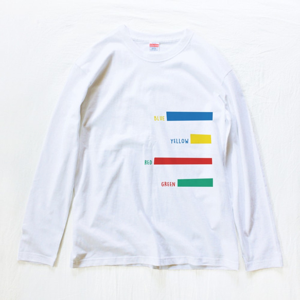 4 colors（長袖Tシャツ） 1枚目の画像