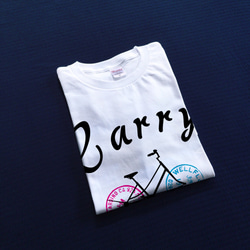 Carry　自転車Tシャツ 2枚目の画像