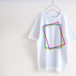 CMYK　カラフルTシャツ 1枚目の画像