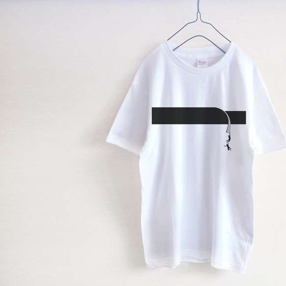 black tape　ユーモア　Tシャツ 2枚目の画像