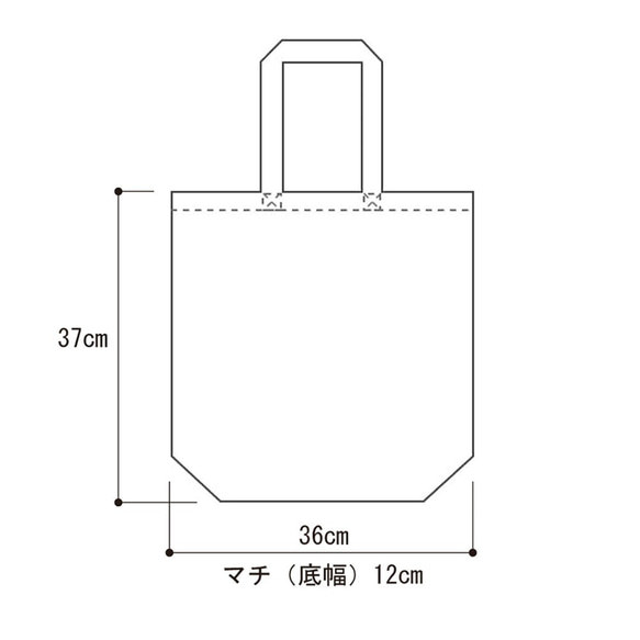 sign_Ⅴ　トートバック 2枚目の画像