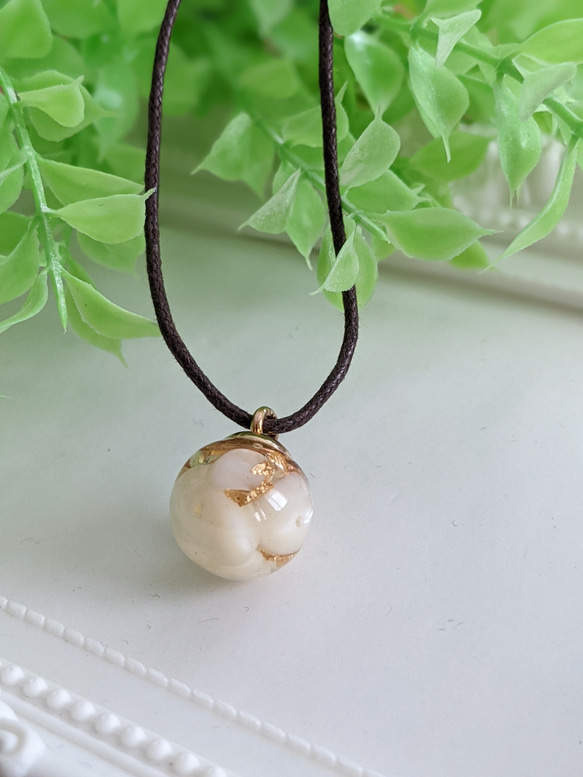 マザーオブパール オルゴナイトペンダント ネックレス・ペンダント