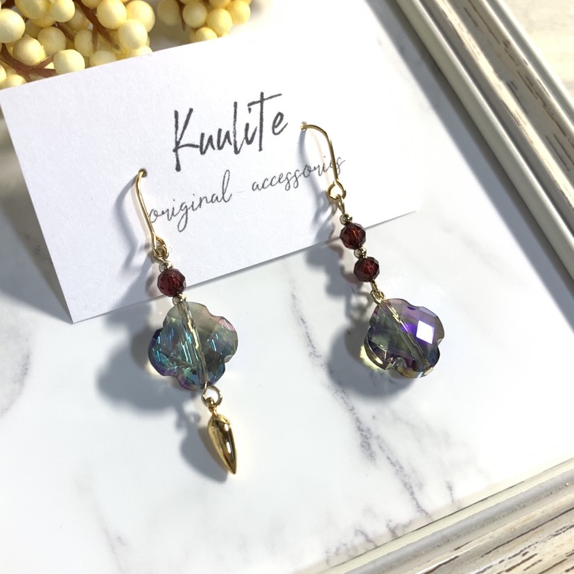 handmadeピアス vintageaccessoryリメイク | artistasebandas.pt