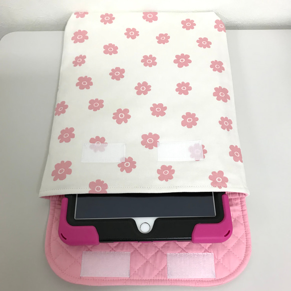 小学校iPadポーチ、iPad入れ、iPad袋、タブレットケース　　　#1477 4枚目の画像