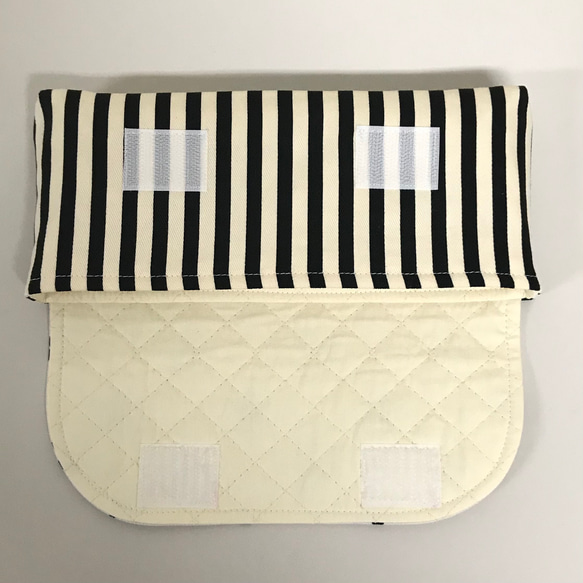 カトラリーケース入れ、箸袋、箸入れ、マジックテープタイプ　　　#1600 4枚目の画像