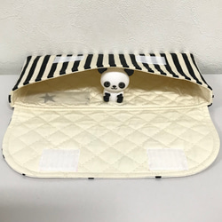 カトラリーケース入れ、箸袋、箸入れ、マジックテープタイプ　　　#1600 5枚目の画像