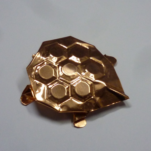 鶴と亀の金属製彫刻 約20cm 0_0f3574b3d5cd3b02912217583031