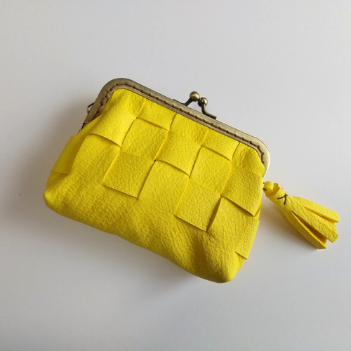 鹿革がまぐちショートモデル 鹿革コレクション ジビエレザー がま口 