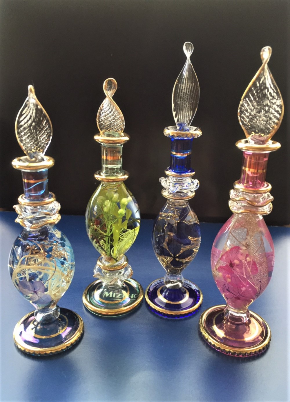 NO.56 エジプシャングラスハーバリウム【Sサイズ】グリーン系