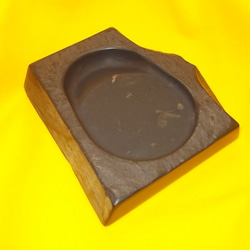 自然・角型硯 NO.0564 天然那智黒石製 ペン・筆記用具 猫印硯工房