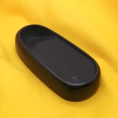 小型硯 自然・角型硯 NO.0589 天然那智黒石製 ペン・筆記