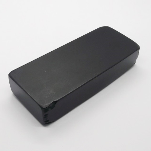 硯　日本製、天然石、那智黒石、昭和、希少 自然・角型硯 NO.0547 天然那智黒石製 ペン・筆記用具 猫印硯工房