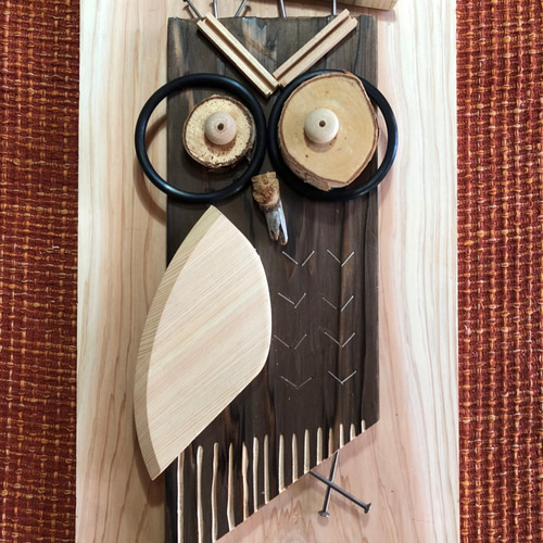☆木材アート（ハンドメイド）☆ 木材アート その他アート おたけ工房 通販 6881303｜Creema(クリーマ