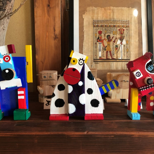 廃木材アート（動物編） その他アート おたけ工房 通販 6881353