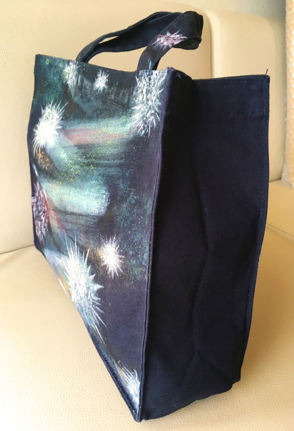 花火トートバック（綿）