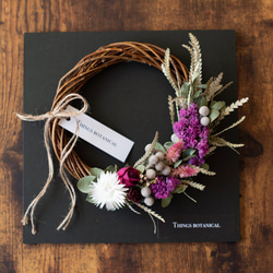 THINGS BOTANICAL 春のリース ドライフラワー ACO 通販 7039552