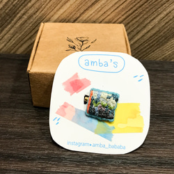 amba’s 手工刺繡別針-山間芒芒 第4張的照片