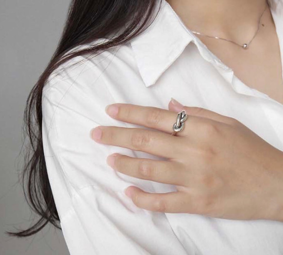 silver 925 純銀 デザイン 指輪 ハンドメイド TOGA - silver 925 純銀 デザイン 指輪 ハンドメイドの通販 by
