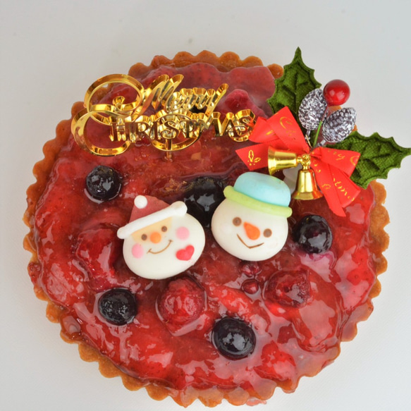 魔法洋菓子店ソルシエ クリスマス ベリーグットタルト 1枚目の画像