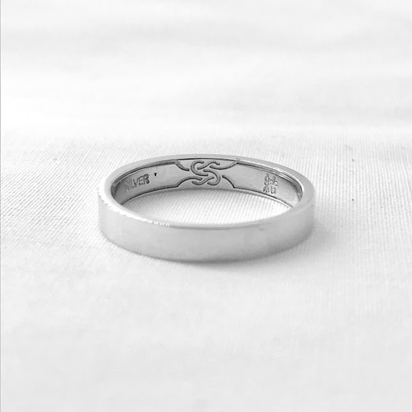 ～Okinawa Jewelry～ むすび指輪“アユヌン”あゆむ【SILVER925】 4枚目の画像