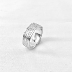 ～Okinawa Jewelry～ミンサー指輪“チュイシージ”助け合い【SILVER925】 2枚目の画像