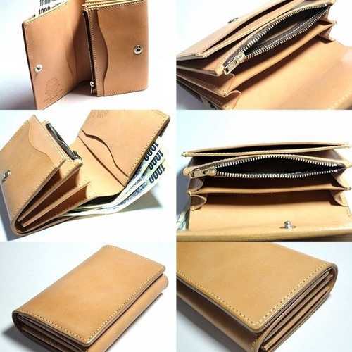 本革 ヌメ革 2つ折り財布 サドルレザー ショートウォレット 本革 ヌメ革 2つ折り財布 サドルレザー ショートウォレット