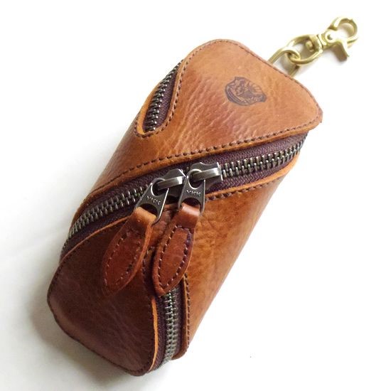 本革 iQOS アイコスケース  ヴィンテージレザー マルチケース ブラウン