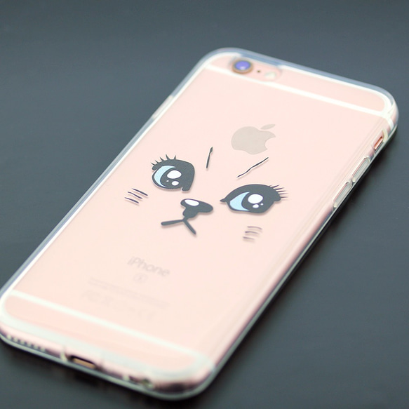 iphone13 ケース キリっとねこ TPU ソフトカバー ネコ ねこ 猫 スマホケース 3枚目の画像