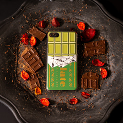 iphone14 ケース 金箔 チョコレート iphoneケース 4枚目の画像