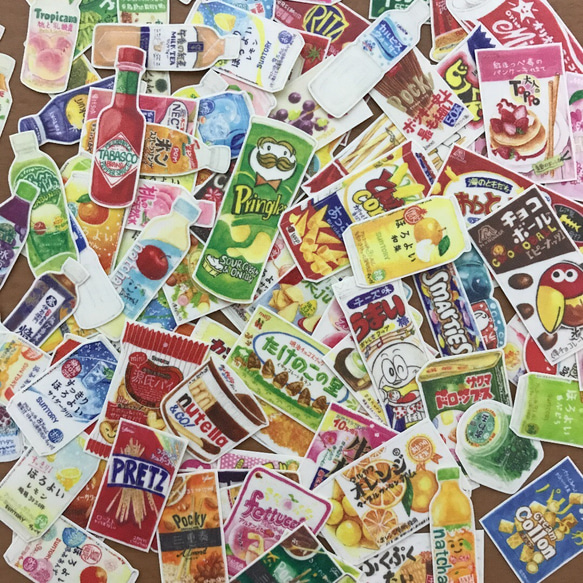 大人気 お菓子シリーズ フレークシール マスキングテープ ② お菓子・飲み物♡ 型抜きフレークシール マスキングテープ ミント 通販