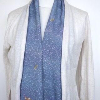 ブルー系の宝文様とピンク系の水鳥文様　母の日のお楽しみ