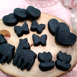 creema限定【送料無料】『米粉☆腸活☆クッキー』~活性炭入りスイーツ~、ギフト 4枚目の画像