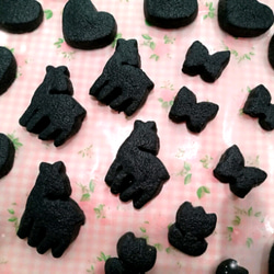 creema限定【送料無料】『米粉☆腸活☆クッキー』~活性炭入りスイーツ~、ギフト 5枚目の画像