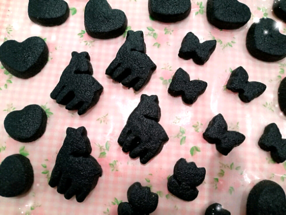 creema限定【送料無料】『米粉☆腸活☆クッキー』~活性炭入りスイーツ~、ギフト 5枚目の画像