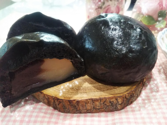 creema限定【送料無料】冷凍便『腸活☆パンセット』6個入り~活性炭入りパン~ パンギフト 3枚目の画像