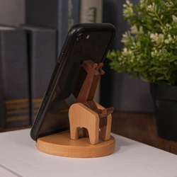 ┃木匠兄妹┃長頸鹿。好頭路手機座  (Giraffe phone holder) 第2張的照片